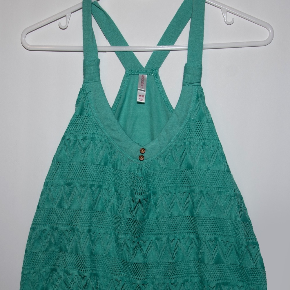 Teal Tank Top